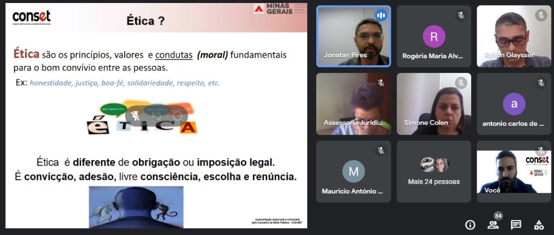 Conset e Sede atuam em conjunto para a divulgação e conscientização quanto à ética no serviço público
