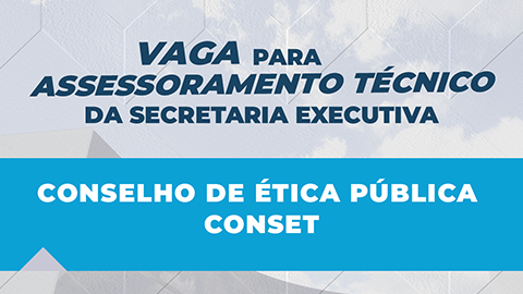  Andamento do Processo Seletivo para a Assessoria da Secretaria Executiva do CONSET